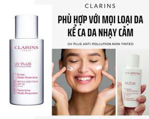 Kem Chống Nắng Clarins UV Plus Ecran Multi-Protection SPF50/PA++++ 50ml - Bảo vệ da toàn diện, dưỡng ẩm, chiết xuất thiên nhiên, phù hợp mọi loại da.
