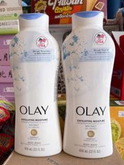 Sữa Tắm Olay Muối Biển Sea Salt 650ml - Tẩy Tế Bào Chết, Thanh Lọc Da Mịn Màng, Dưỡng Ẩm 
