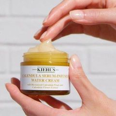 Kem Dưỡng Da Kiehl's Calendula Serum-Infused Water Cream 100ml - Dưỡng ẩm, làm dịu da nhạy cảm, chiết xuất hoa cúc chính hãng.