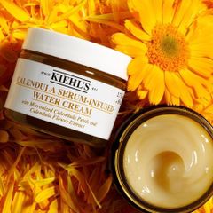 Kem Dưỡng Da Kiehl's Calendula Serum-Infused Water Cream 100ml - Dưỡng ẩm, làm dịu da nhạy cảm, chiết xuất hoa cúc chính hãng.