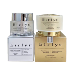 Kem Dưỡng Trắng Da Tone Up Eirlys' Glutathione 50ml – Vitamin C, Arbutin, Dưỡng ẩm, Da Mịn Màng, Rạng Rỡ Hàng Ngày