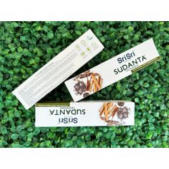 Kem Đánh Răng Thảo Mộc Sudanta Sri Sri 100g - Giảm Vôi Răng, Ngăn Ngừa Sâu Răng và Hôi Miệng, An Toàn Cho Men Răng, Không Chứa Flo