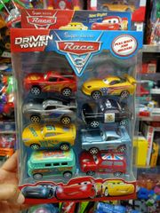 Đồ Chơi 8 Xe Ô Tô McQueen 757-4 Chạy Bằng Đà Giao Mẫu Ngẫu Nhiên Bộ Sưu Tập Xe Đồ Chơi McQueen 