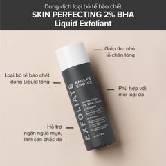 Dung dịch tẩy tế bào chết BHA 2% Paula’s Choice 118ml - Hỗ trợ trị mụn, làm sáng da, sản phẩm chính hãng từ Mỹ