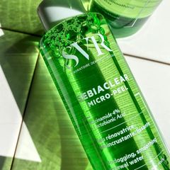 Nước Hoa Hồng SVR Sebiaclear Micro Peel 150ml - Toner Tẩy Tế Bào Chết Cho Da Dầu Mụn, Làm Sạch Sâu, Giảm Mụn Chính Hãng