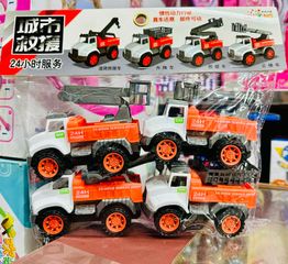 Đồ Chơi Bộ 4 Xe Ô Tô Chủ Đề Đội Cứu Hộ 277 Chọn Mẫu Ngẫu Nhiên