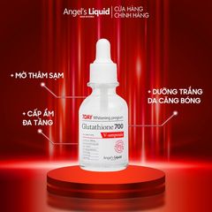 Serum Trắng Da Angel's Liquid 7 Day Glutathione 700 V-ampoule 30ml - Hỗ Trợ Làm Sáng Da, Giảm Nám, Chống Oxy Hóa Chính Hãng Hàn Quốc