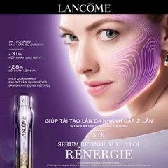 Tinh Chất Hỗ Trợ Trẻ Hoá Làn Da Lancôme Rénergie C.R.x Triple Serum Retinol 20ml - Đẩy lùi lão hóa, Làm sáng và Dưỡng ẩm