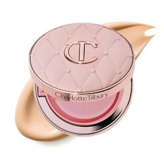 Phấn Nước Charlotte Tilbury Pillow Talk - Kem Nền Che Khuyết Điểm Hàng Cao Cấp Tone 1C 12g Chính Hãng, Làn Da Rạng Rỡ Tự Nhiên