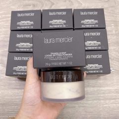 Phấn Phủ Dạng Bột Laura Mercier 29g - Phấn Setting Trong Suốt, Giữ Lớp Trang Điểm Mượt Mà, Tự Nhiên, Duy Trì Bền Màu - Hàng Chính Hãng Pháp