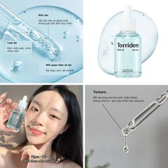 Serum Torriden Dive-In 50ml - Serum Cấp Nước Phục Hồi Da, Dưỡng Ẩm Sâu, Cho Da Căng Bóng, Mềm Mịn, Phù Hợp Với Mọi Loại Da Chính Hãng
