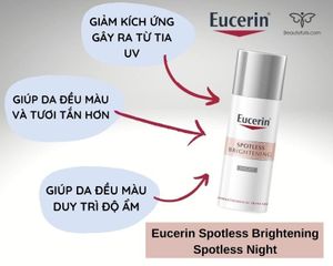 Kem Dưỡng Sáng Da Ban Đêm Eucerin Even Skin Spotless 50ml - Giảm Vết Thâm Nám, Đốm Nâu, Chất Lượng Cao, Phù Hợp Với Mọi Loại Da