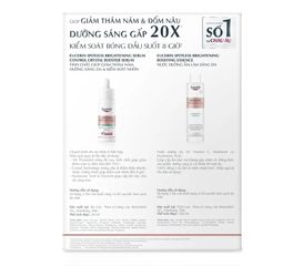 Tinh chất Eucerin Spotless Brightening Booster Serum 30ml - Dưỡng sáng da, giảm thâm nám, phục hồi làn da rạng rỡ, chính hãng