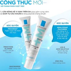 Kem Trị Mụn La Roche-Posay Effaclar Duo+M 40ml - Giảm Mụn, Dưỡng Ẩm và Ngăn Ngừa Tái Phát - Sản Phẩm Chính Hãng từ Pháp