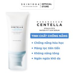 Tinh Chất Chống Nắng Skin1004 Hyalu-Cica Water-Fit Sun Serum SPF50+ PA++++ - Dưỡng Ẩm và Bảo Vệ Da Toàn Diện 50ml Chính Hãng
