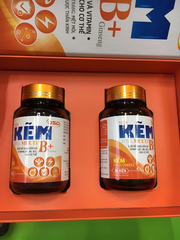 Viên Uống Kẽm DSD Multi B Ginseng 60 Viên - Bổ Sung Vitamin & Khoáng Chất Hỗ Trợ Sức Khỏe Tóc, Da, Móng & Đặc Biệt Cho Nam
