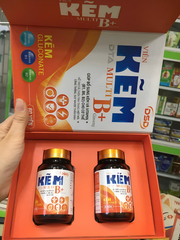Viên Uống Kẽm DSD Multi B Ginseng 60 Viên - Bổ Sung Vitamin & Khoáng Chất Hỗ Trợ Sức Khỏe Tóc, Da, Móng & Đặc Biệt Cho Nam