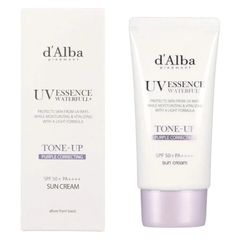 Kem Chống Nắng Nâng Tone Tím d'Alba Waterfull - Kem Chống Nắng SPF50+/PA++++ Tạo Da Sáng Mịn, Bảo Vệ Tối Ưu, 50ml Chính Hãng