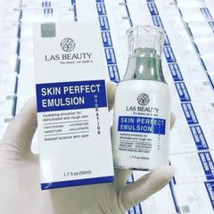 Kem Dưỡng Trắng Da Rong Nho Nhật Bản Las Beauty Skin Perfect Emulsion 50ml - Sáng Mịn, Cung Cấp Độ Ẩm, Phục Hồi Da Tươi Trẻ