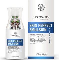 Kem Dưỡng Trắng Da Rong Nho Nhật Bản Las Beauty Skin Perfect Emulsion 50ml - Sáng Mịn, Cung Cấp Độ Ẩm, Phục Hồi Da Tươi Trẻ