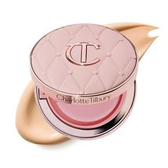 Phấn Nước Charlotte Tilbury Pillow Talk Beautifying Cushion 1N - Kem Trang Điểm Chính Hãng 12g, Lớp Trang Điểm Hoàn Hảo, Tự Nhiên