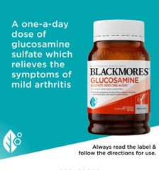 Viên Uống Bổ Xương Khớp Blackmores Glucosamine Sulfate 1500mg One-A-Day - Hỗ Trợ Sức Khỏe Xương Khớp, Hàng Úc, 90 Viên
