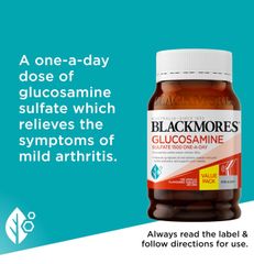 Viên Uống Bổ Xương Khớp Blackmores Glucosamine Sulfate 1500mg One-A-Day - Hỗ Trợ Sức Khỏe Xương Khớp, Hàng Úc, 90 Viên