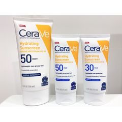 Kem Chống Nắng CeraVe Hydrating Sunscreen SPF 30 (75ml) - Chống Nắng Toàn Diện, Dưỡng Ẩm & Phù Hợp với Da Nhạy Cảm