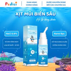 Xịt mũi Airyper Spray 0.9% - Kháng khuẩn Nano Bạc - Vệ sinh mũi cho trẻ em và người lớn - 75ml