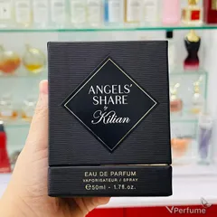 Nước Hoa Kilian Angels’ Share Eau De Parfum 50ml - Hương Gỗ, Cay Nóng, Sang Trọng - Lưu Hương Lâu, Chiết 10ml