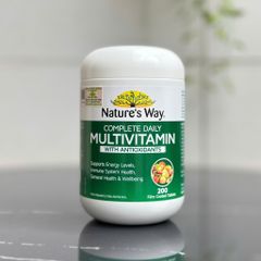 Viên Uống Vitamin Tổng Hợp Nature’s Way Úc 200 Viên - Bổ Sung Năng Lượng, Đẹp Da, Tăng Cường Sức Khỏe Cho Cả Gia Đình