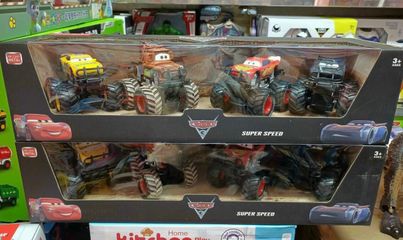 Bộ Đồ Chơi Xe Ô Tô Địa Hình McQueen Hợp Kim Chạy Bánh Đà 899-64 - Quà Tặng Cho Trẻ Em và Người Yêu Thích Xe Cộ
