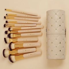 Bộ Cọ Trang Điểm Kèm Hộp BH Cosmetics Studded Couture 12 Cây - Chất Liệu Cao Cấp, Thiết Kế Sang Trọng, Quà Tặng Ý Nghĩa Cho Phái Đẹp