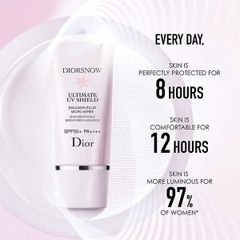 Kem Chống Nắng Trắng Da Nâng Tone Dior Snow Ultimate UV Shield SPF 50+ - Bảo Vệ Da, Dưỡng Ẩm, Chính Hãng 30ml