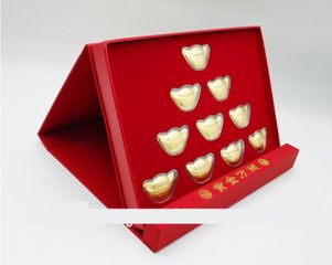 Hộp Quà Tặng Kim Nguyên Bảo 24k Sang Trọng - Món Quà Ý Nghĩa Cho Ngày Đặc Biệt, Sinh Nhật, Lễ Tình Nhân