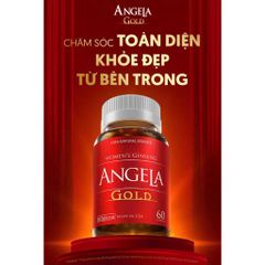 Combo 2 Hộp Viên Uống Angela Gold 60V Tăng Cường Sinh Lý Nữ - Hỗ Trợ Cân Bằng Hormone Từ Thiên Nhiên