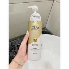 Sữa Dưỡng Thể Trắng Da Olay B3 Retinol 500ml - Dưỡng ẩm, Làm sáng da, Giảm mụn, Hương thơm lâu dài - Chính hãng