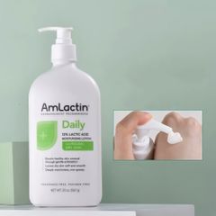 Sữa Dưỡng Thể Dưỡng Ẩm AmLactin 567g - Giúp Da Mềm Mịn, Sáng Đều Màu, Chống Khô Nứt, Phù Hợp Với Mọi Loại Da