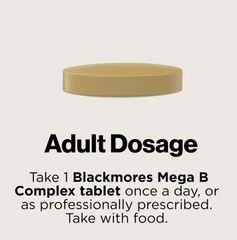 Blackmores Mega B Complex 75 Viên – Bổ Sung Vitamin B Cho Cơ Thể - Úc - KHCC