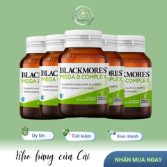 Blackmores Mega B Complex 75 Viên – Bổ Sung Vitamin B Cho Cơ Thể - Úc - KHCC