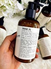 Sữa Dưỡng Thể Nước Hoa Le Labo Rose 31 237ml Chính Hãng - Dưỡng Ẩm Mềm Mại, Hương Thơm Quyến Rũ, Chăm Sóc Da Tươi Trẻ