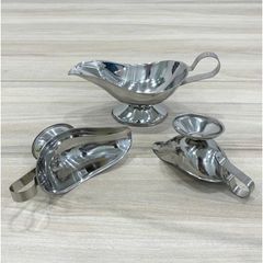 Thuyền Rót Sốt Inox Sang Trọng - Dụng Cụ Nhà Bếp Cao Cấp, Kiểu Dáng Thẩm Mỹ, Thích Hợp Cho Gia Đình (TV1484)