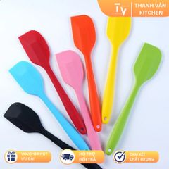 Phới Silicon Đúc Liền Trộn Bột, Vét Kem, Quết Bột Đa Năng - Dụng Cụ Gia Dụng Nhà Bếp Màu Ngẫu Nhiên (TV51)