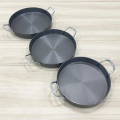 Chảo nhôm cao cấp galbi 40cm - Dụng cụ nấu ăn nhà bếp chất lượng, hàng chính hãng SQ (TV1486)