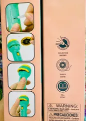 Đèn Pin Chiếu Hình Ngộ Nghĩnh 8811 - Đồ Chơi Giáo Dục Cho Bé, Phát Triển Tư Duy Và Sáng Tạo, Chiếu Hình Ảnh Vui Nhộn