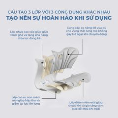 Ghế văn phòng công thái học ISUNI Crypher - Điều chỉnh tư thế ngồi, chống gù lưng, chất liệu cao cấp, giảm đau mỏi lưng, tải trọng 150kg.