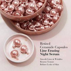 Viên Nang Tinh Chất Elizabeth Arden Retinol Ceramide Capsules - Serum Chống Lão Hóa Đêm, Giúp Da Mịn Màng & Sáng Khỏe, Hàng Chính Hãng