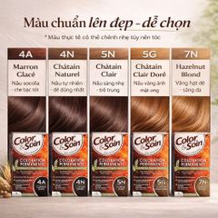 Nhuộm Tóc Phủ Bạc Hữu Cơ Les 3 Chênes - Không Amoniac, Chiết Xuất Thiên nhiên, Dành Cho Mẹ Bầu và Người Có Da Nhạy Cảm