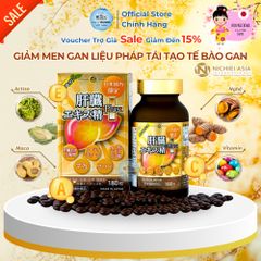 Viên Uống Hỗ Trợ Giải Độc Gan Liver Hydrolyzate Plus Nichiei 180 Viên - Bổ Gan, Tăng Cường Sức Khỏe, Chính Hãng Nhật Bản