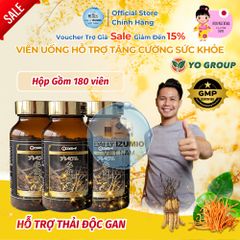 Viên Uống Đông Trùng Hạ Thảo Tohchukasou Premium - Tăng Cường Sức Khỏe và Sinh Lực, Nhập Khẩu Chính Hãng Nhật Bản, 180 Viên